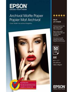 Papier d'impression Epson Papier Photo Glossy - A6 - 50 Feuilles