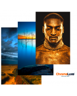 Chromaluxe Photo Panel Alu-Blanc-Mat par 10, format 180x270mm