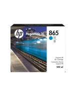 Encre HP 865 pour PageWide XL Cyan - 500ml