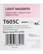 EPSON T605C (C13T605C00) - Magenta Clair 110ml --> voir T606C (C13T606C00) MAGENTA CLAIR 220ML 