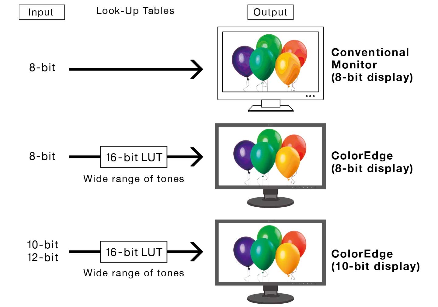 Ecran Eizo CG2400S - 10 bits